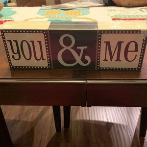💜 NEW “YOU & ME” decor 💜